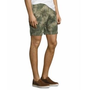Mens Slate & Stone NWOT Palm Leaf Short